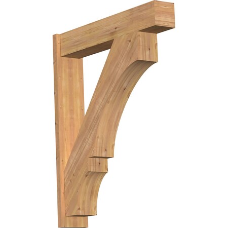 Ekena Millwork Balboa Block Smooth Outlooker, Western Red Cedar, 7 1/2"W x 38"D x 46"H OUT08X38X46BOA05SWR